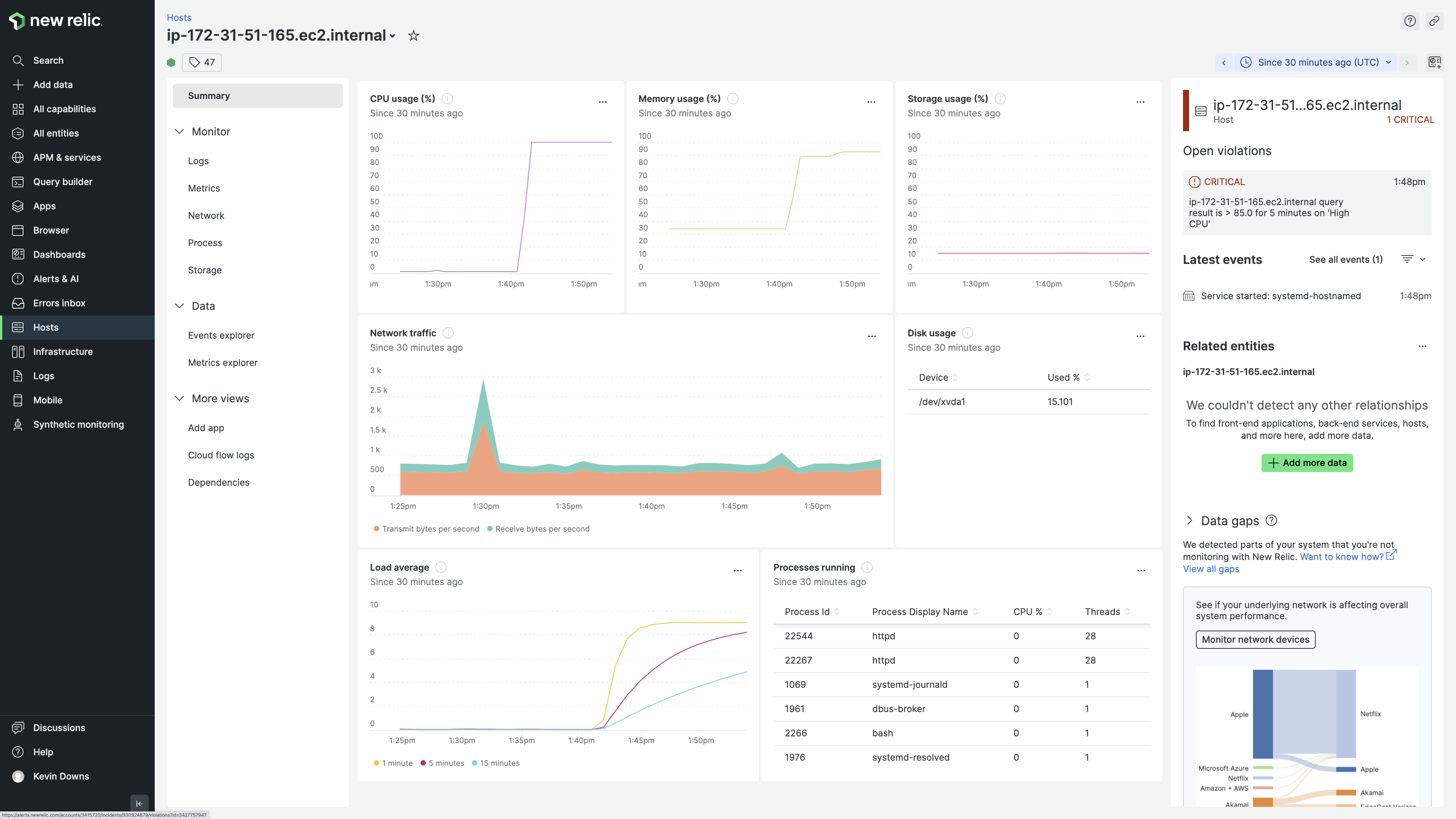 Hub Topic New Relic launches support for Amazon Linux 2023